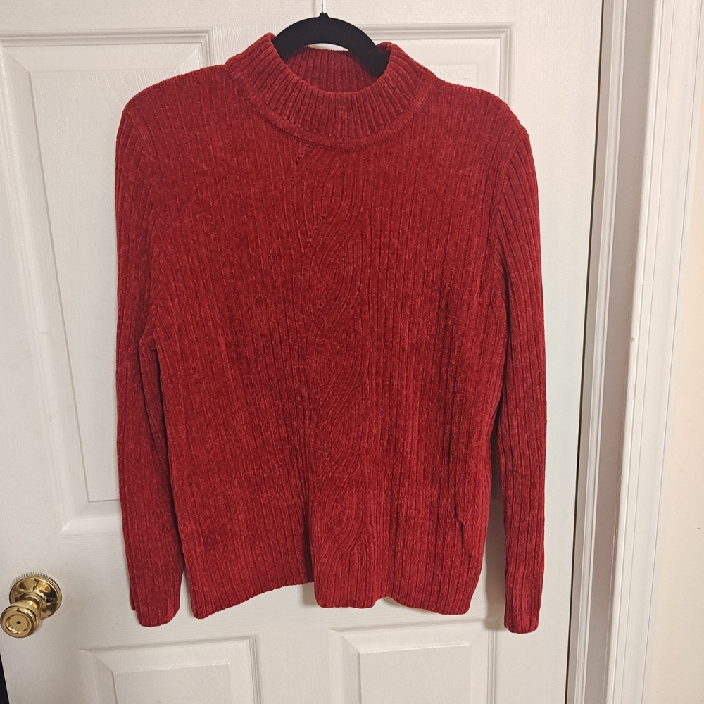 Cozy Red Women's Sweater